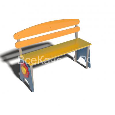 Скамейка "Солнце"