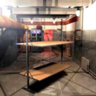 Нары металлические двухъярусные двухсторонние НР122 тип V. При необходимости изготовим конструкции по вашим размерам с соблюдением чертежей, стандартов и норм СП 88.13330.2014 01.06.2014. В комплект входят элементы крепления к полу. Нары для бомбоубежищ изготавливаются из металлического профиля и оснащаются деревянными полками для сидения и лежания. При производстве лежаков используется прочная древесина хвойных пород, которая проходит обработку антисептиком с огнебиозащитой II группы.