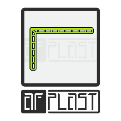Наличник угловой 60x90x6 мм. AFPLAST