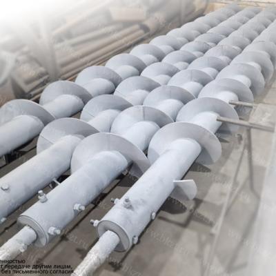 Витки, перья, сегменты шнека, шнековый транспортер, изготовление шнека