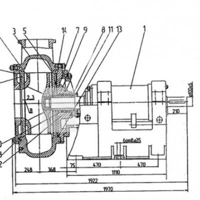 Схема насоса ГрАУ 1600 на 25