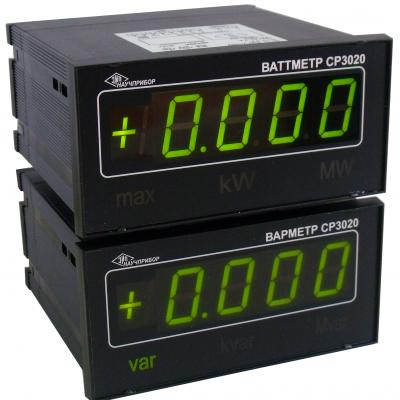 Ваттметр и Варметр СР3020
