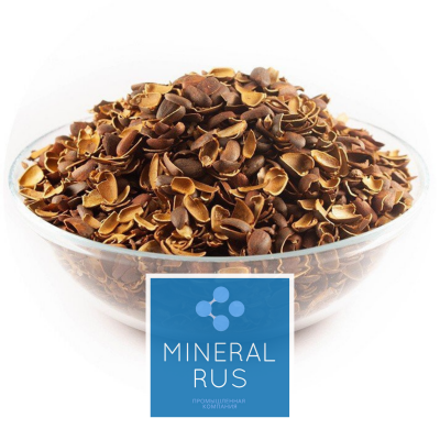 Скорлупа кедрового ореха 3-5 мм