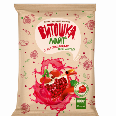 Напиток шиповник-гранат