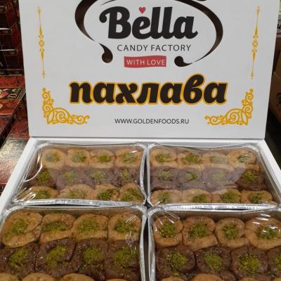 Пахлава Роза с грецким орехом и какао