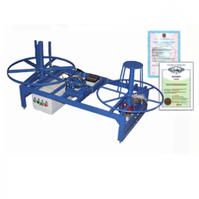 СТАНОК ДЛЯ НАМОТКИ КАБЕЛЯ УНК-6-5НП-М2-К1 с ИДМ-30