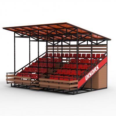 sport boss, трибуна с раздевалками