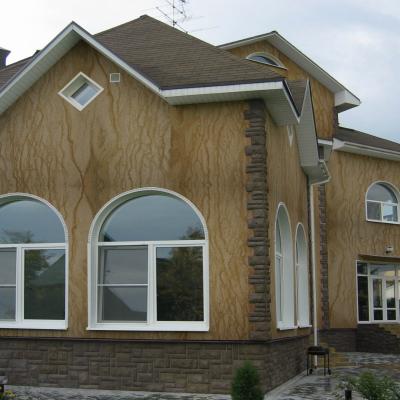 Фасад из термопанели