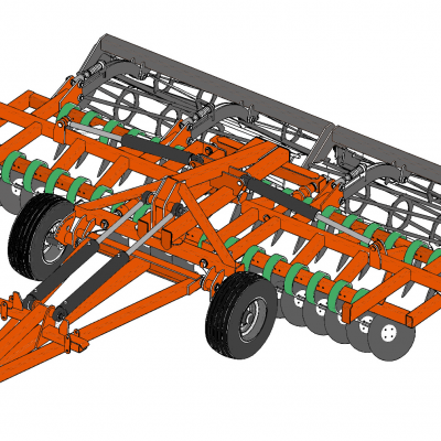 Лущильник прицепной складной Южак-5Л 