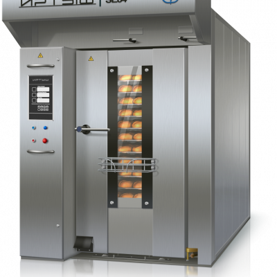 Печь с вращающейся тележкой