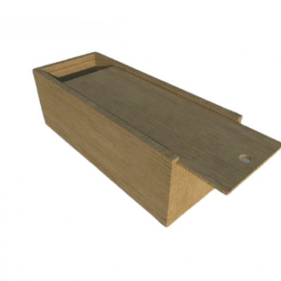 Пенал с выдвигающейся крышкой