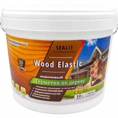 Герметик для дерева Sealit Wood Elastic 