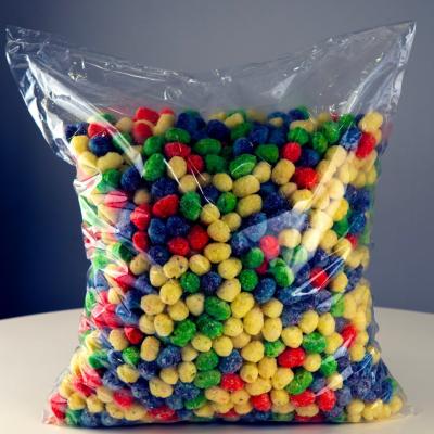 Кукурузные шарики цветные