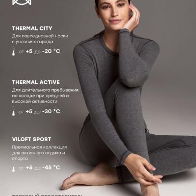 Температурный режим термобелья.