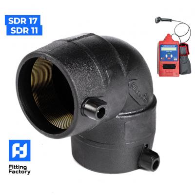 отвод электросварной пнд 90 градусов