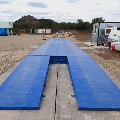 Автовесы АТАМАН на установочной раме с пандусами 