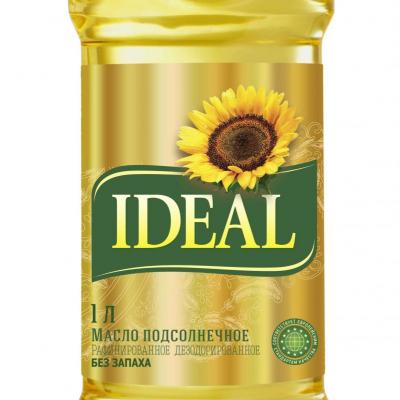 Масло подсолнечное рафинированное IDEAL