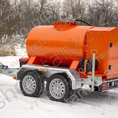 Прицеп-цистерна для перевозки дизельного топлива 950 литров